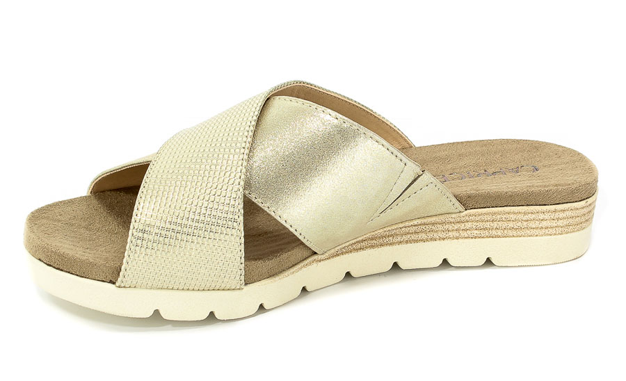 Klapki Caprice 9-27102-20 994 Gold Multi