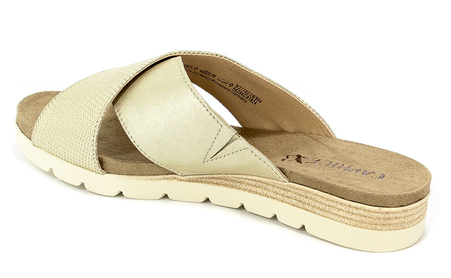 Klapki Caprice 9-27102-20 994 Gold Multi