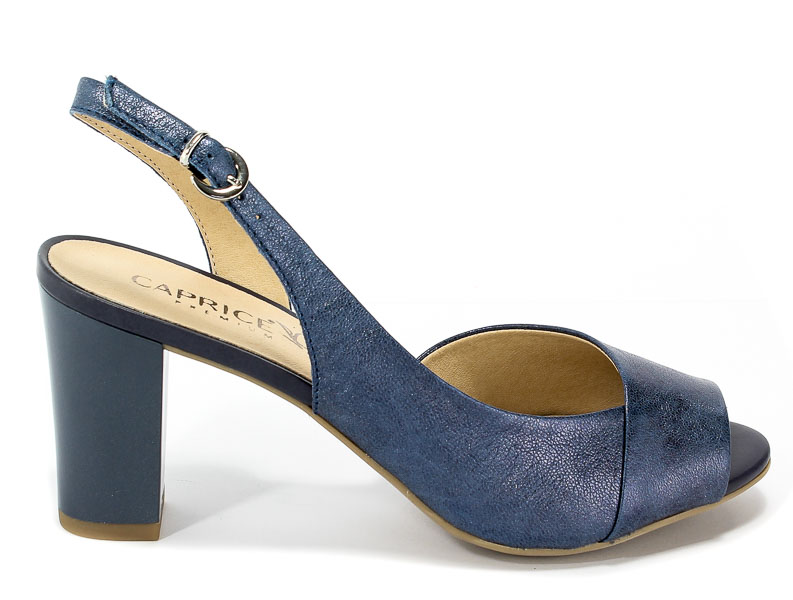 Sandały Caprice 9-28314-20 Navy Metallic