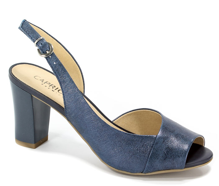 Sandały Caprice 9-28314-20 Navy Metallic