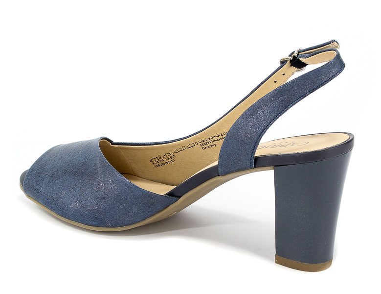Sandały Caprice 9-28314-20 Navy Metallic