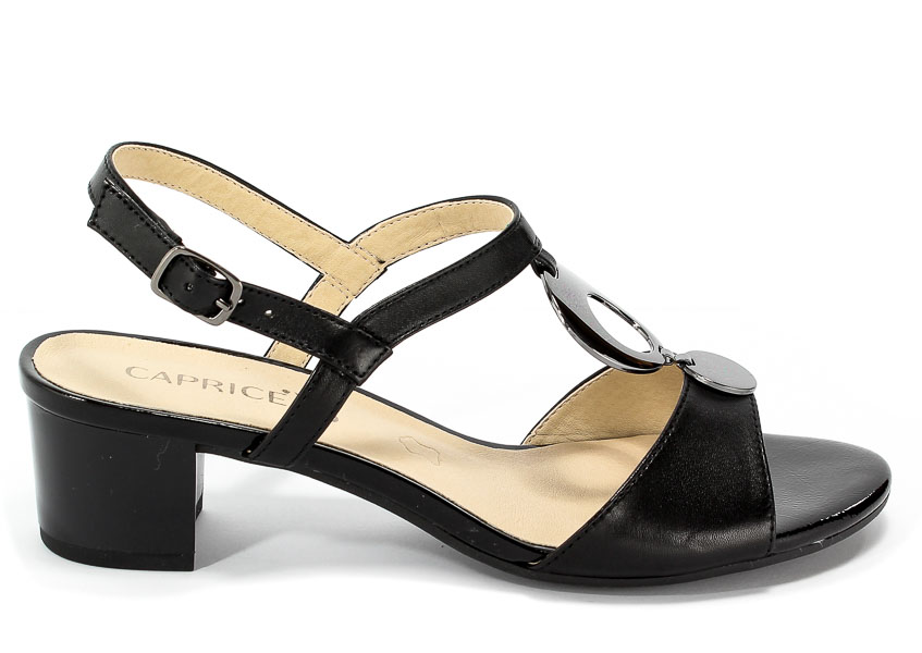 Sandały Caprice 9-28210-20 022 Black Nappa