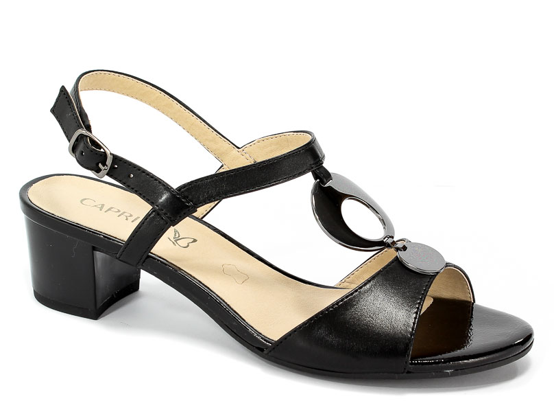 Sandały Caprice 9-28210-20 022 Black Nappa