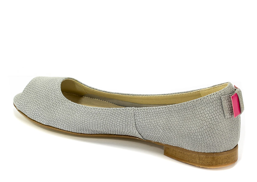 Baleriny Letnie Alexio Giorgio 0752 Szary