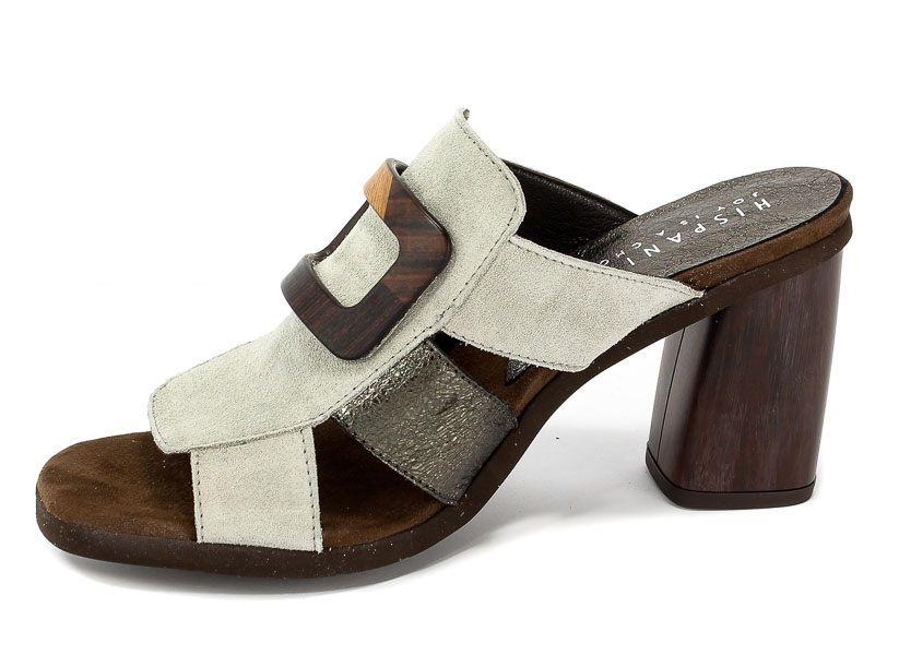 Klapki Hispanitas HV86729 Velour-V8 Vapor BomBom-V8 Antracita
