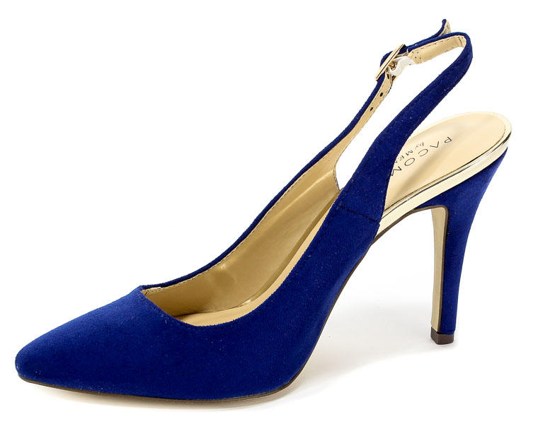 Sandały Menbur 07026 0066 Azul Fuerte/Dazzling Blue
