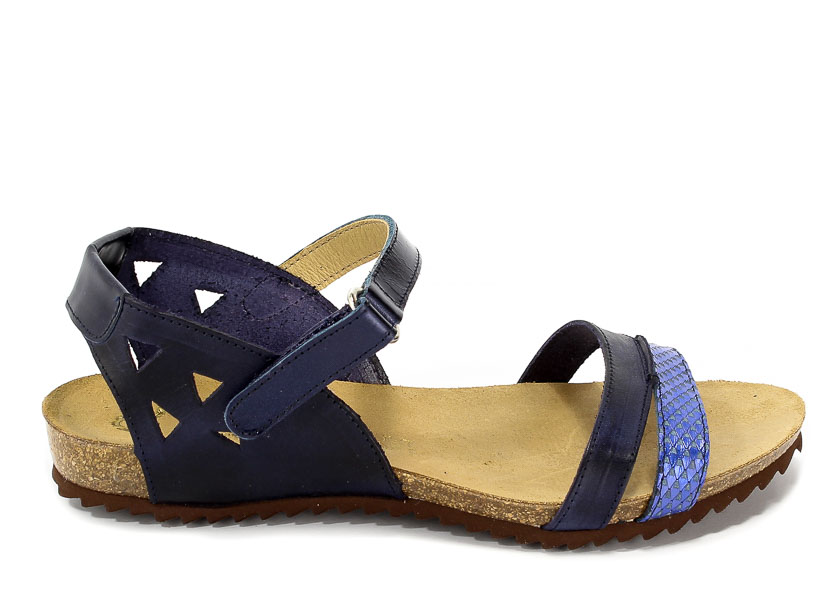 Sandały Ana Roman 18300 1 Venere Blue/2-3-4 Navy/5-6-7+Culote Matt Mirror