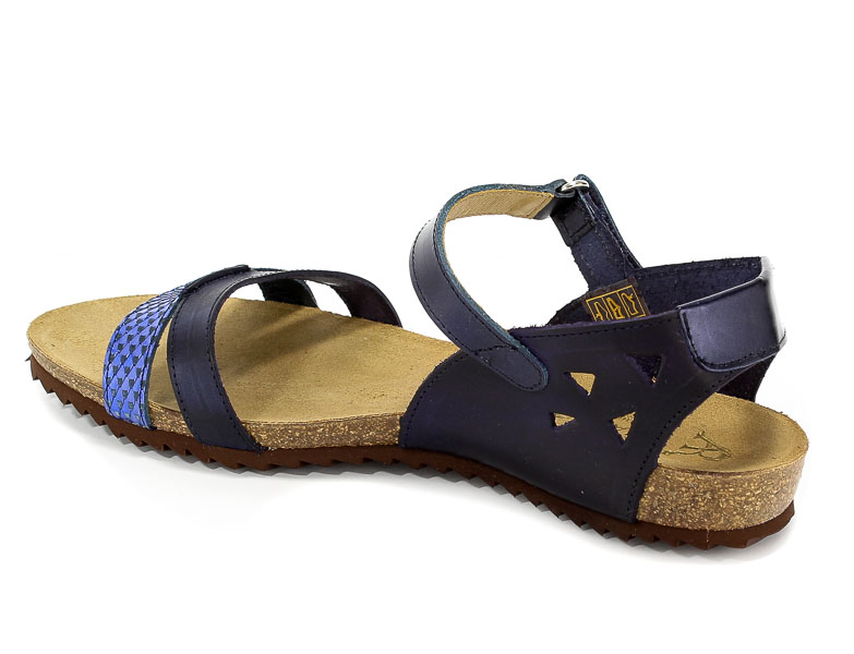 Sandały Ana Roman 18300 1 Venere Blue/2-3-4 Navy/5-6-7+Culote Matt Mirror