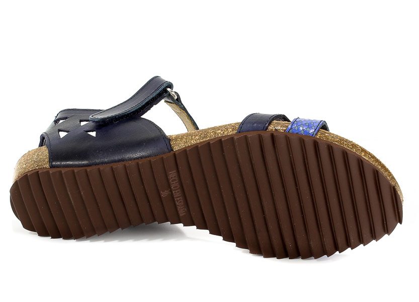 Sandały Ana Roman 18300 1 Venere Blue/2-3-4 Navy/5-6-7+Culote Matt Mirror