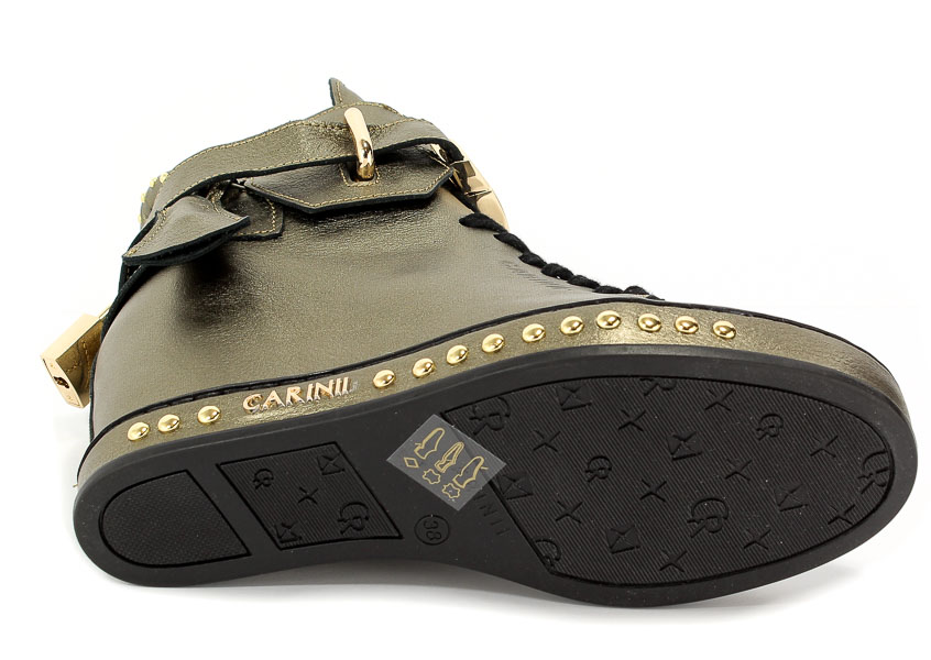 Sneakersy Carinii B4464-L94-000-000-C98 Miedź