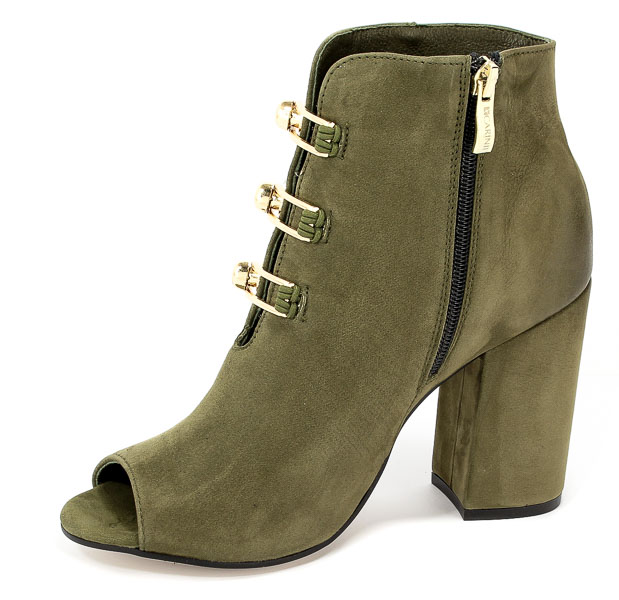 Botki Letnie Carinii B4236-I43-000-000-C00 Zielony