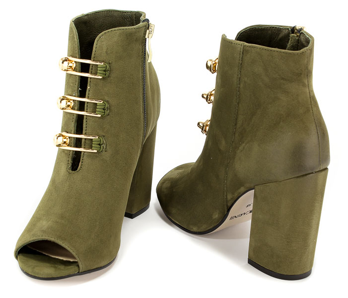 Botki Letnie Carinii B4236-I43-000-000-C00 Zielony