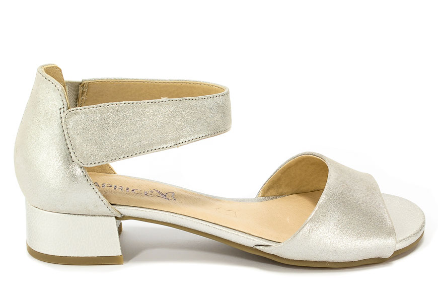 Sandały Caprice 9-28212-20 920 Silver Metal