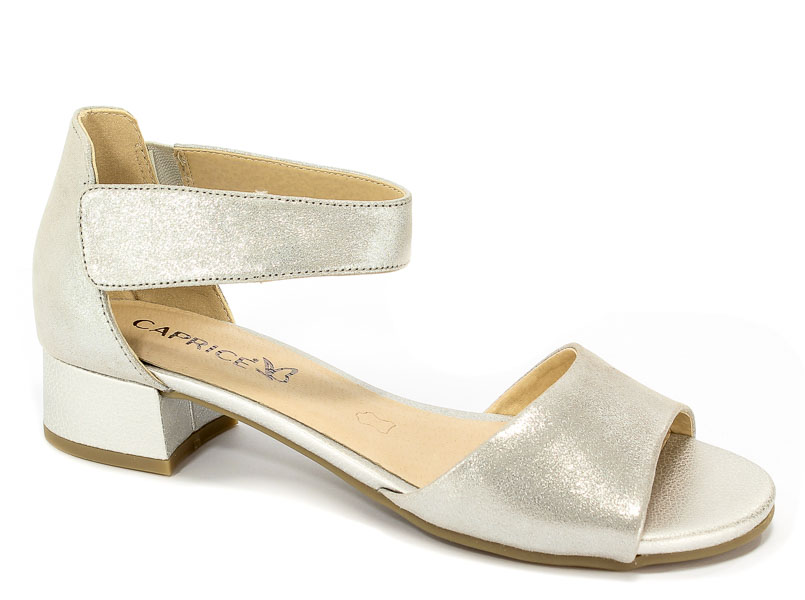 Sandały Caprice 9-28212-20 920 Silver Metal