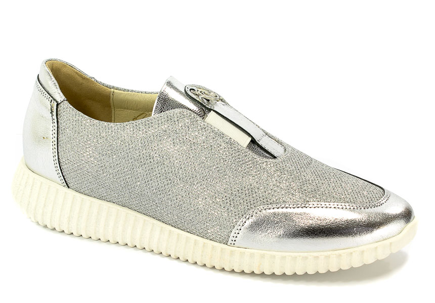Półbuty Baldaccini 925500-G Srebro Wł+Mat.Srebro