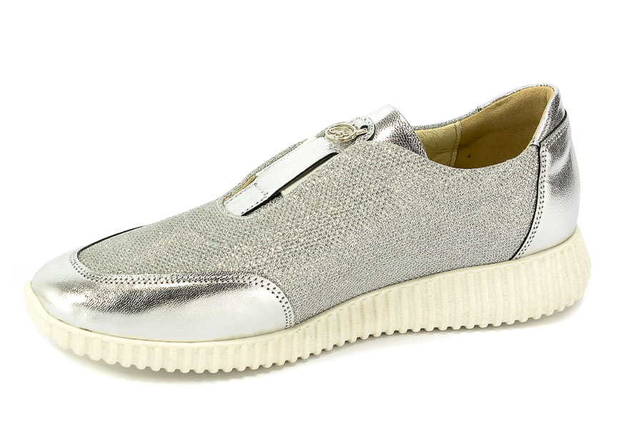 Półbuty Baldaccini 925500-G Srebro Wł+Mat.Srebro