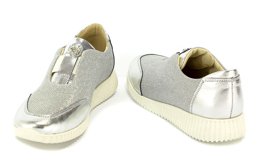 Półbuty Baldaccini 925500-G Srebro Wł+Mat.Srebro