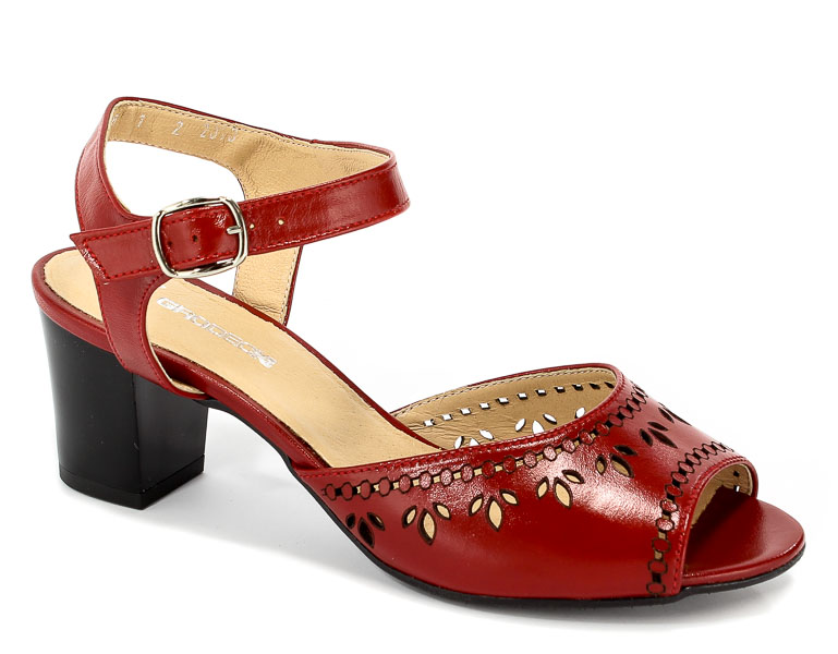 Sandały Grodecki 1160A Czerwony