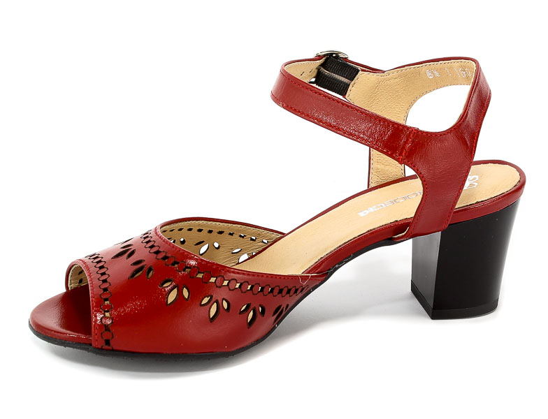 Sandały Grodecki 1160A Czerwony