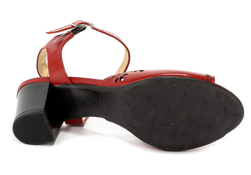 Sandały Grodecki 1160A Czerwony