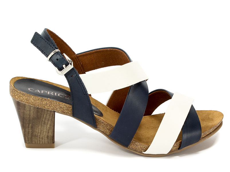 Sandały Caprice 9-28310-20 862 Ocean/OffWhite