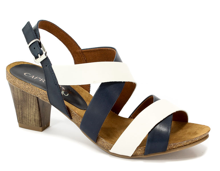 Sandały Caprice 9-28310-20 862 Ocean/OffWhite