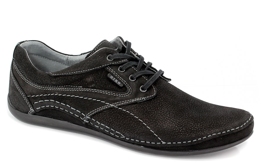Półbuty Riko 844 Juma Czarna