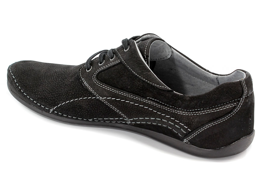 Półbuty Riko 844 Juma Czarna