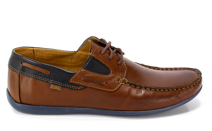 Mokasyny Riko 684 Spyrka Ax/Blue