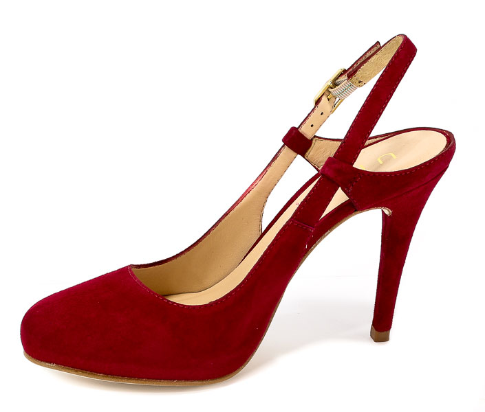 Sandały Unisa Safeo Ks Garnet Kid Suede