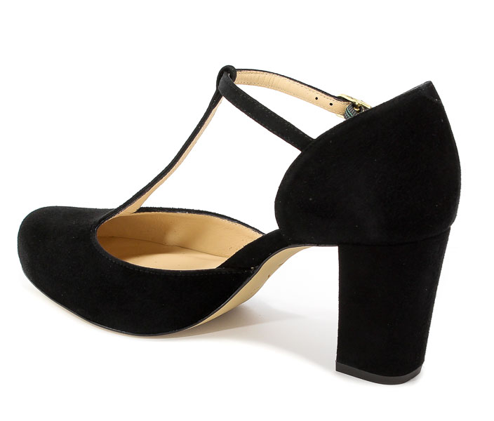 Sandały Unisa Netan 18 Ks Black Kid Suede
