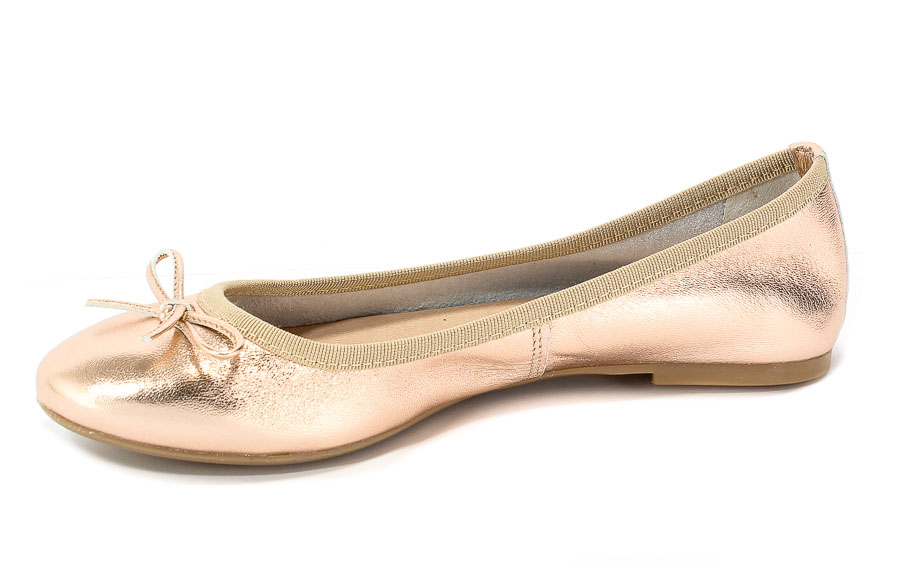 Baleriny Marco Tozzi 2-22122-20 952 Rose Metallic