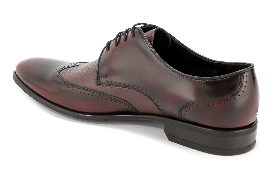 Półbuty Conhpol C00C-7339-ZR16-E6S01 Bordo/823/772/823