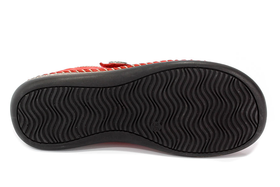 Półbuty Letnie Comfortabel 941861 Rot
