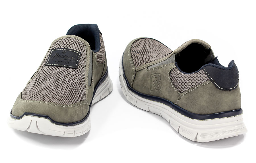 Półbuty Rieker B4873-40 Grey