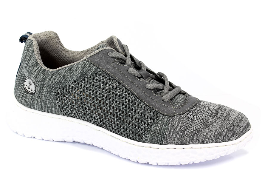 Półbuty Letnie Rieker N4105-42 Grey
