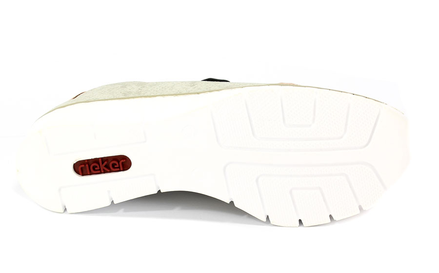 Półbuty Rieker 53724-31 Grey Combination