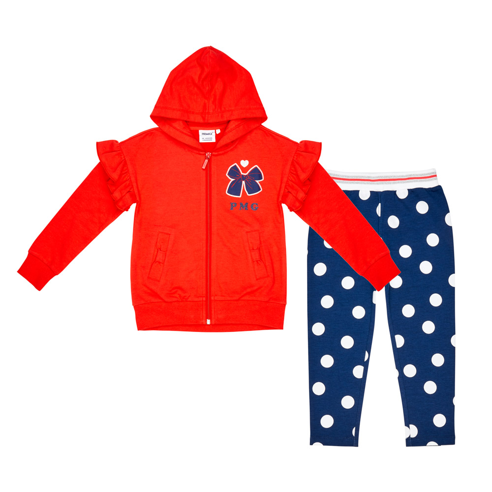 Komplet Bluza+Spodnie Primigi Outerwear 41182511 Czarny 3-6 Lat