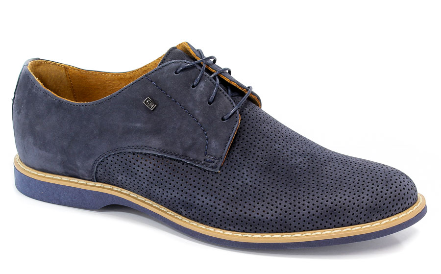 Półbuty Letnie Nik 04-0518-02-5-09-02 Granatowy