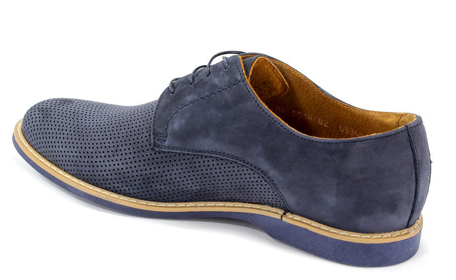 Półbuty Letnie Nik 04-0518-02-5-09-02 Granatowy