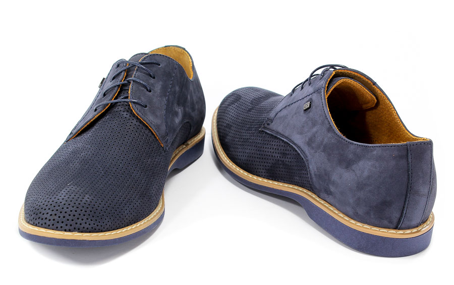 Półbuty Letnie Nik 04-0518-02-5-09-02 Granatowy