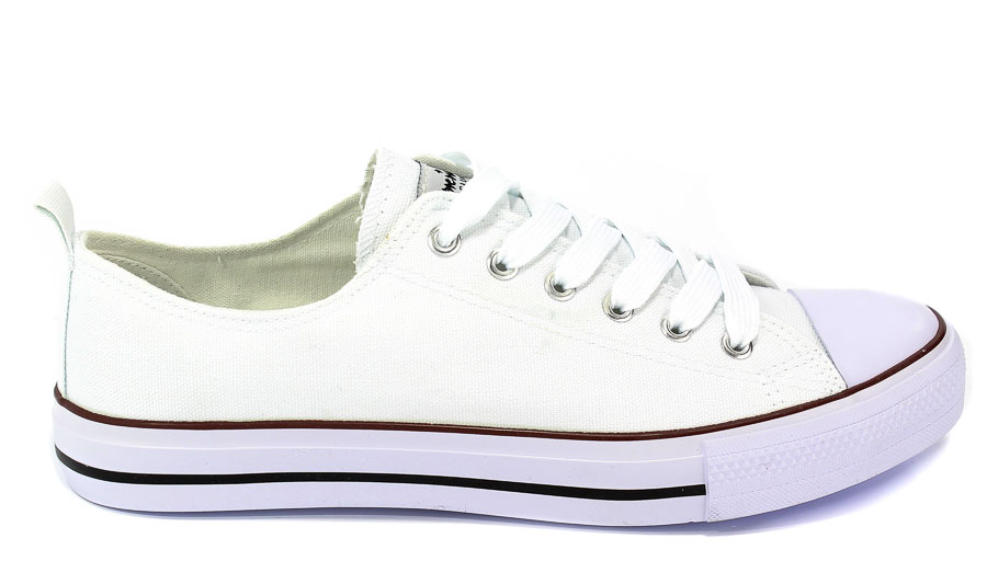 Półbuty American Lh-18-Dsln White-15/White