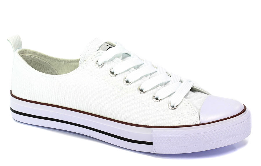 Półbuty American Lh-18-Dsln White-15/White