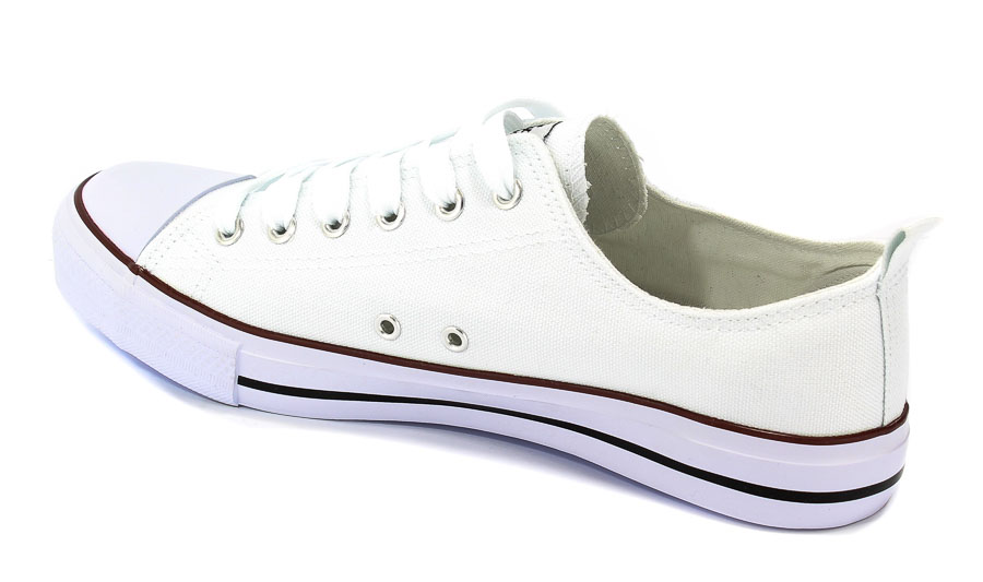 Półbuty American Lh-18-Dsln White-15/White