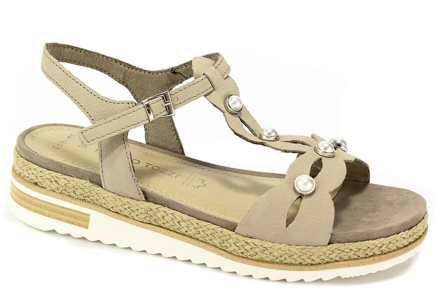 Sandały Marco Tozzi 2-28636-20 341 Taupe