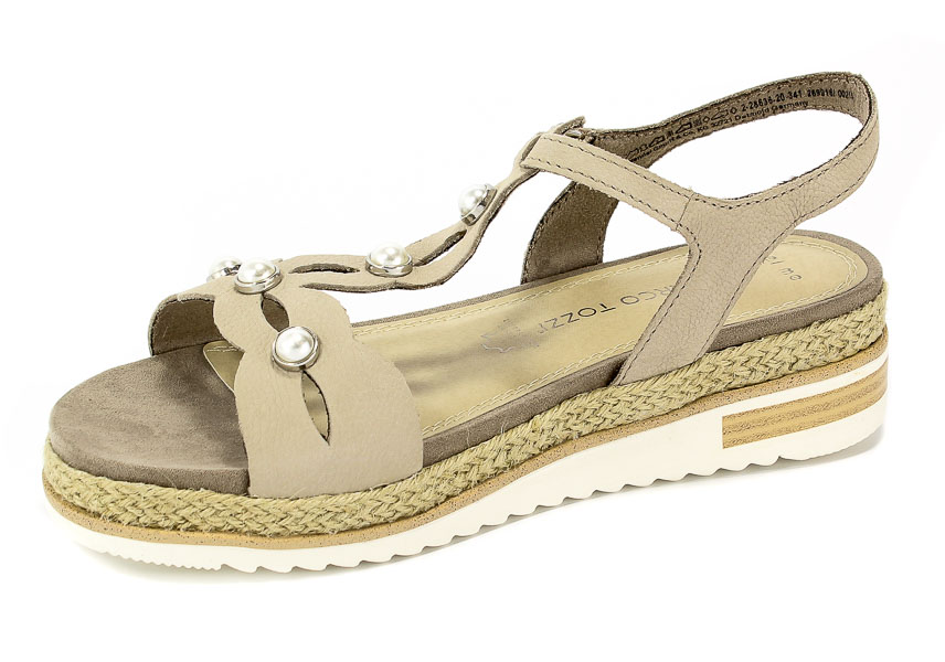 Sandały Marco Tozzi 2-28636-20 341 Taupe