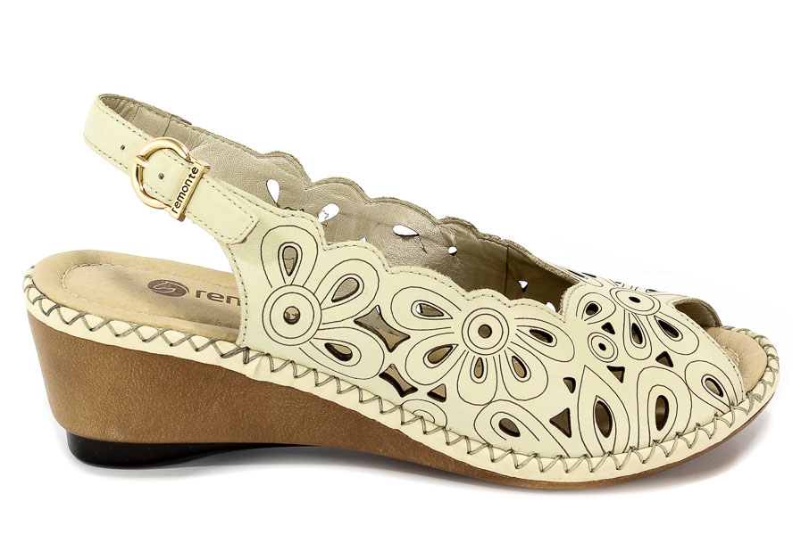 Sandały Remonte D6156-80 Beige