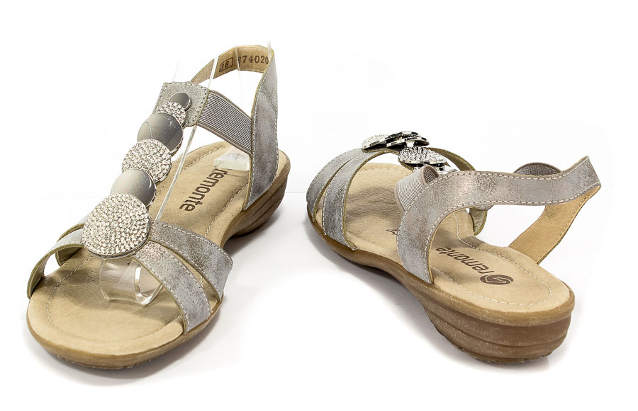Sandały Remonte R3638-90 Grey Combination