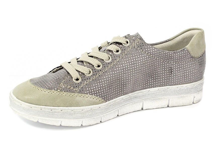 Półbuty Rieker N5821-40 Grey