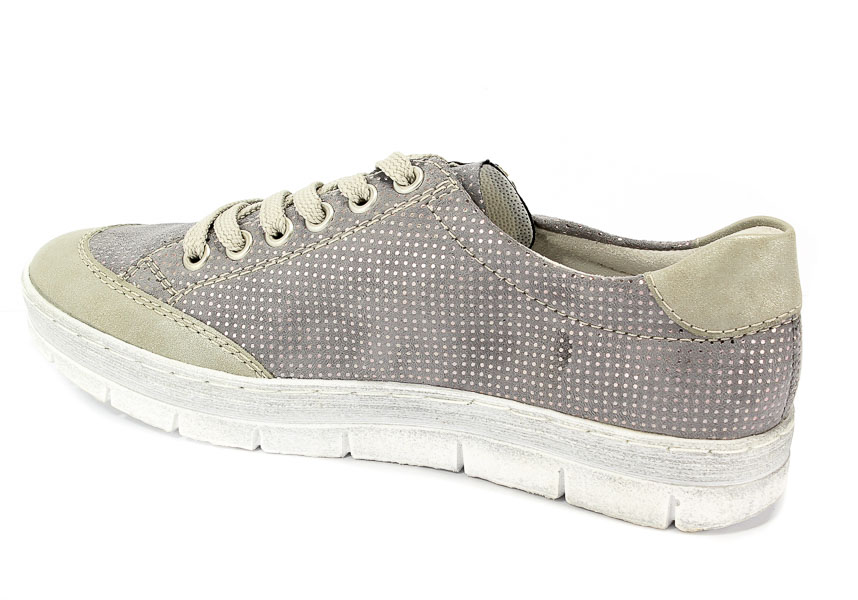 Półbuty Rieker N5821-40 Grey
